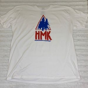 HMK Outdoor Brand White Tree Tee‎ Shirt